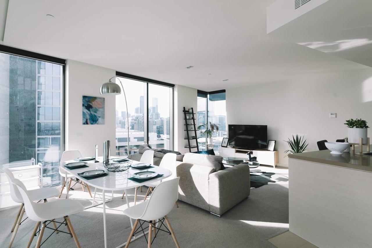 Experience Waterfront Luxury With Views Apartment Melbourne Ngoại thất bức ảnh